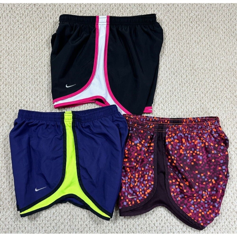 Nike Shorts Womens Small Dri Fit Move To Zero Standard Lined Running Lot of 3